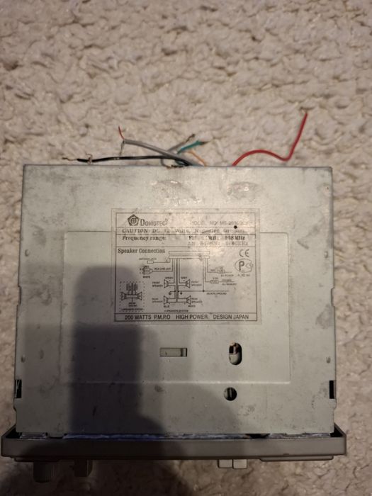 Radio casetofon domotec nou