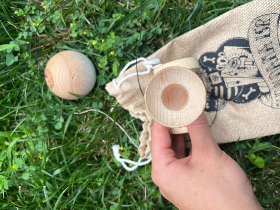 Kendama Israel - Cream Faded CUBE