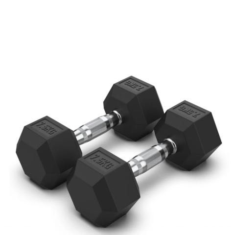 Set Gantere hexagonale 2 x 7,5 kg