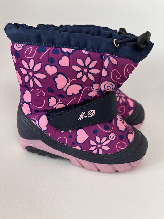 Зимние сапоги дутыши для девочек