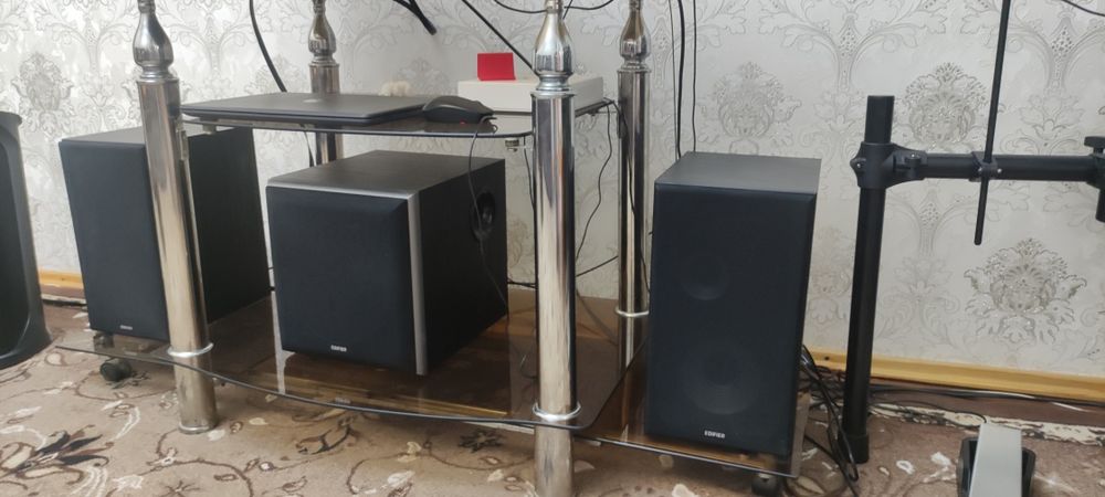 Колонки Edifier 2730 и сабвуфер Edifier  T5