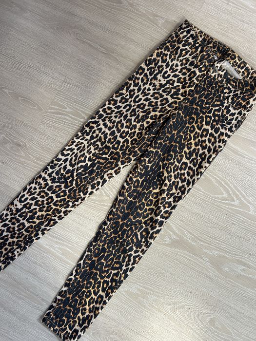 Леопардов панталон XS Calzedonia jegging / панталон животински принт
