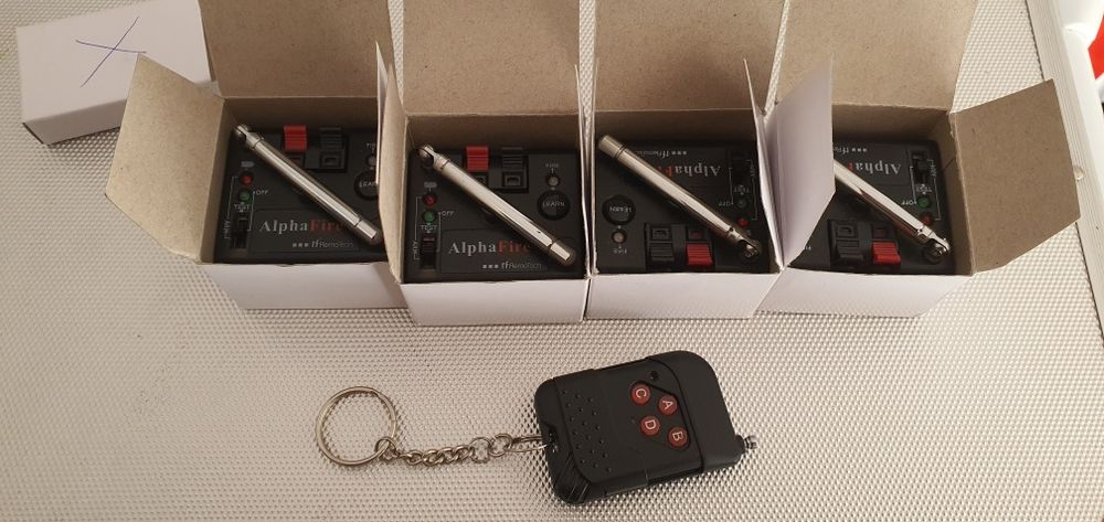 Lansator Sistem wireless artificii tip Vulcani