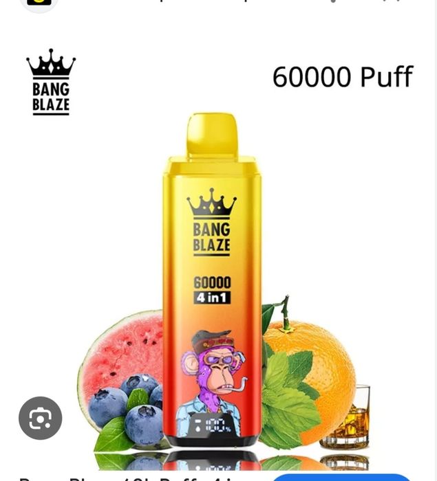 Pachet 3 x Bang Blaze 60.000 Puffs Reîncărcabil