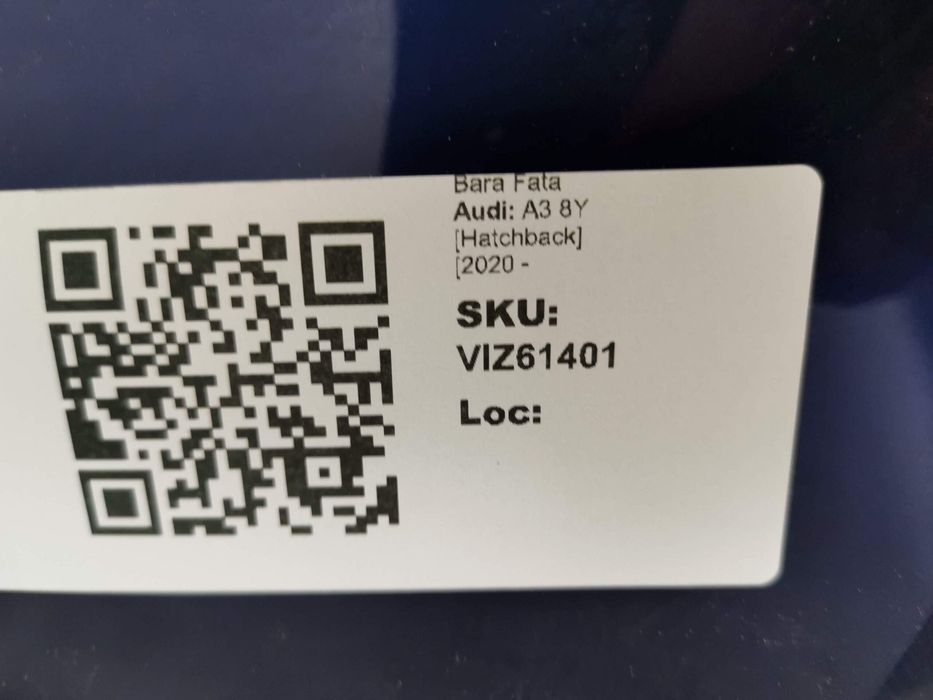 Предна броня Ауди А3 / Audi A3 8Y [ - ] С Лайн Оригинална В Добро Съст