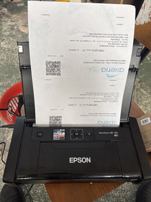 Imprimanta portabila WIFI EPSON WF-100