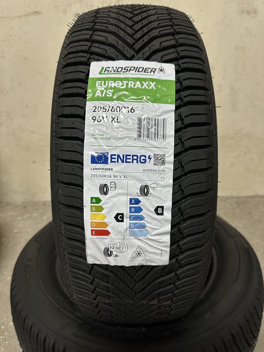 Нови всесезонни гуми LANDSPIDER EUROTRAXX A/S 205/60R16 96V XL 2056016