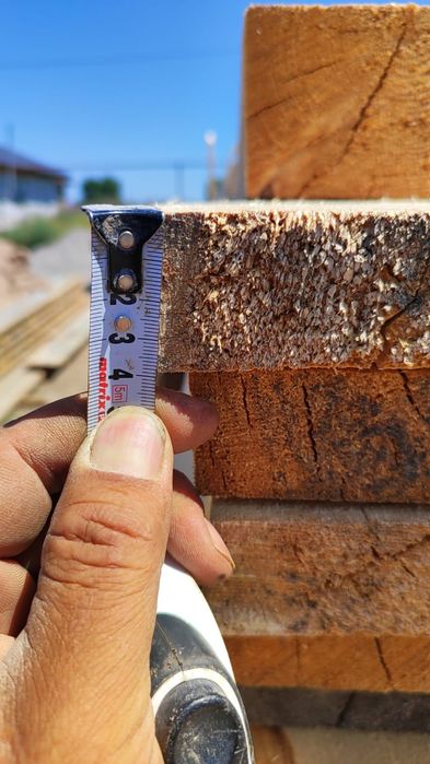 Брус 50×200 балки маурлат стропила обрешётка
