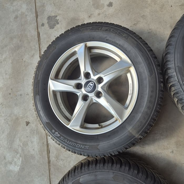Jante pe 16 aliaj 5x114.3 hyundai kia renault duster toyota 215/60/16 allseason 2024