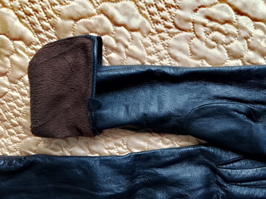 Продам удлинённые кожаные перчатки