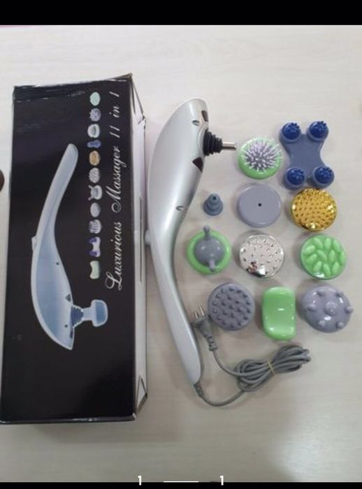 Массажер дельфин 10 насадкой