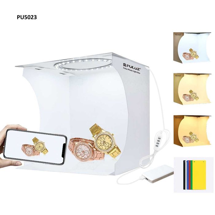 Фото Кутия за продуктова фотография софтбокс / Softbox Photo Box LED
