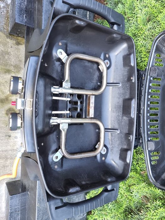 Grill gaz 2 arzătoare fontă