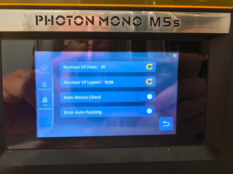 Продавам 3D принтер Anycubic Photon Mono M5s + Anycubic Wash & Cure 3 Plus