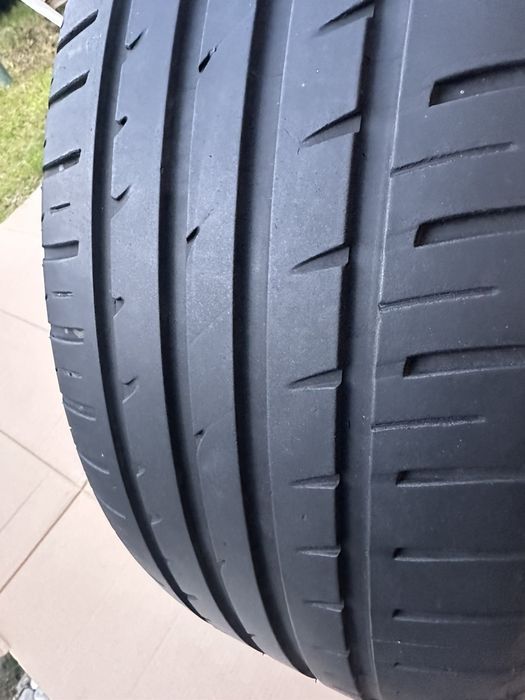 Продавам 2 броя летни гуми Hankook 225/5517
