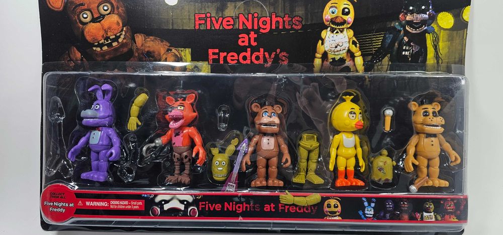 Комплект 6бр. Фигури на Five Nights at Freddy’s | Freddy Фреди