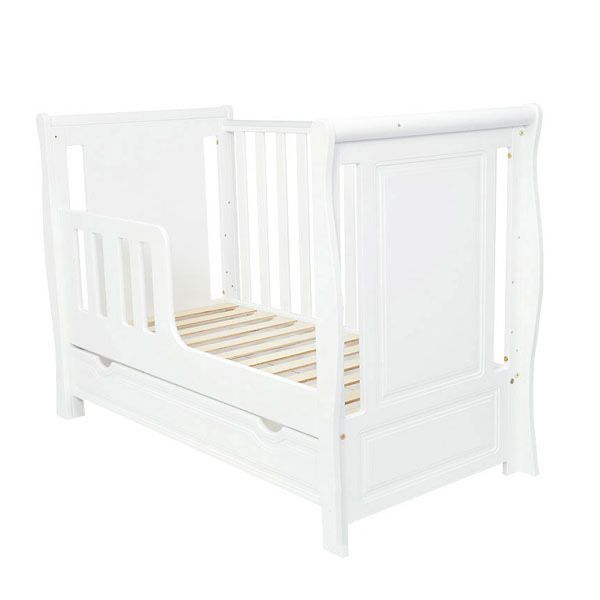 Patut bebe din lemn multifunctional