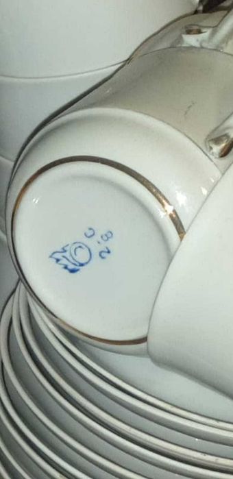 Чайный сервиз «Чайка» СССР фарфор