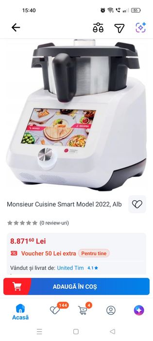 Robot bucatarie monseur culisine smart gen thermomix
