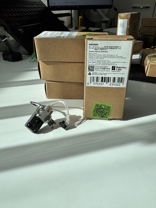 Hotend Heating assembly Bambulab A1/ A1 mini