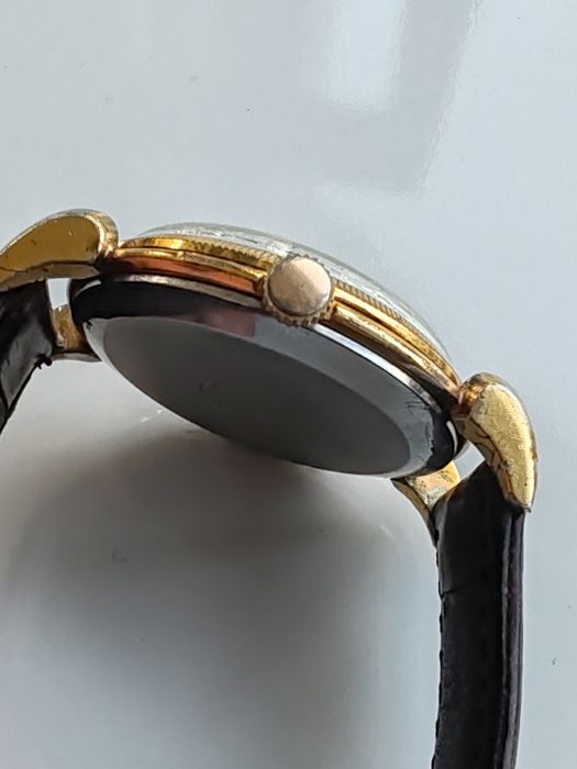 Ceas Cauny Prima Int Manuala 36,5 mm Placat cu aur