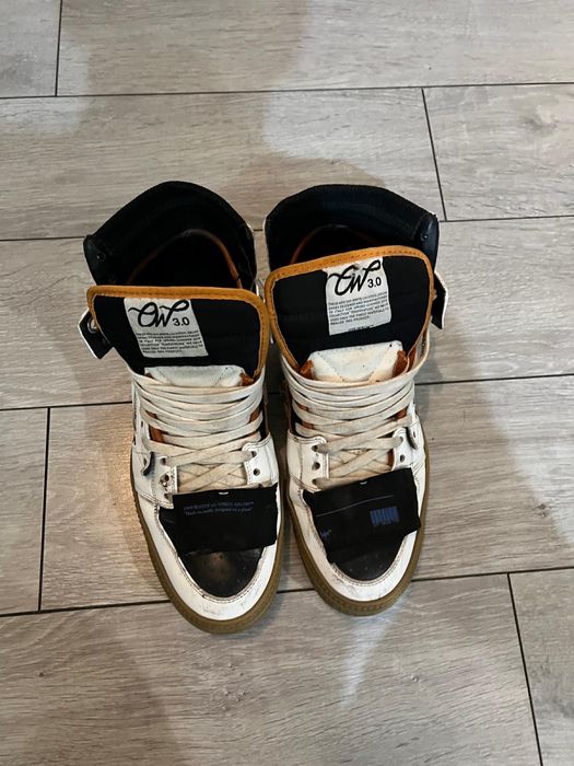 adidas off white off court