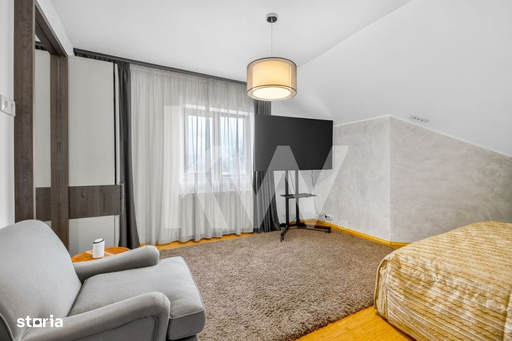 Inchiriere casa moderna cu 4 dormitoare, teren 1300 mp - zona Stupini,