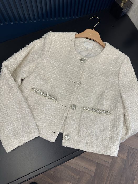 Твидовый жакет HM