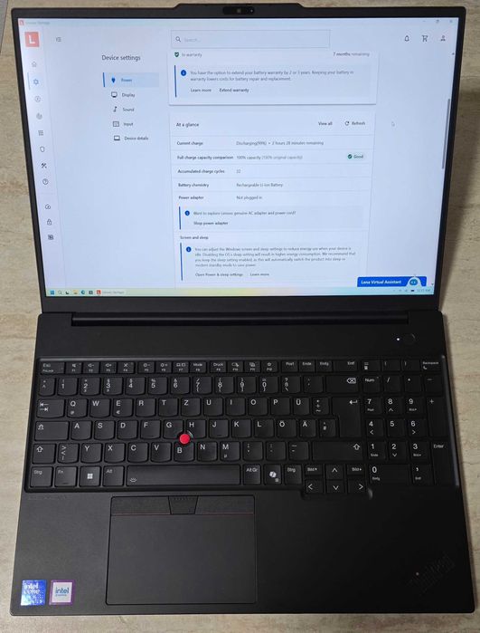 Lenovo ThinkPad E16 gen3 Ultra 5 225u 16Gb 512Gb