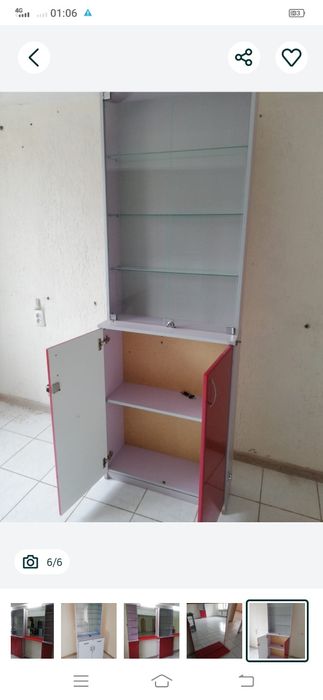 Мебель для рабочего место парикмахера