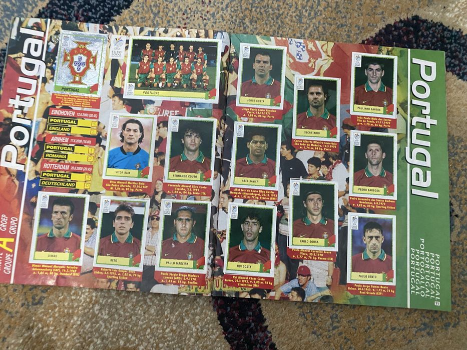 Panini Euro 2000. 100% Completed Sticker Album. Superb!!