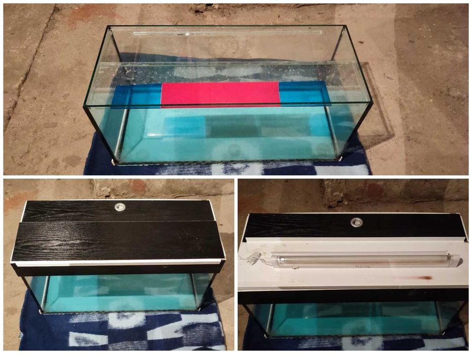 Аквариуми и терариуми с риби и оборудване