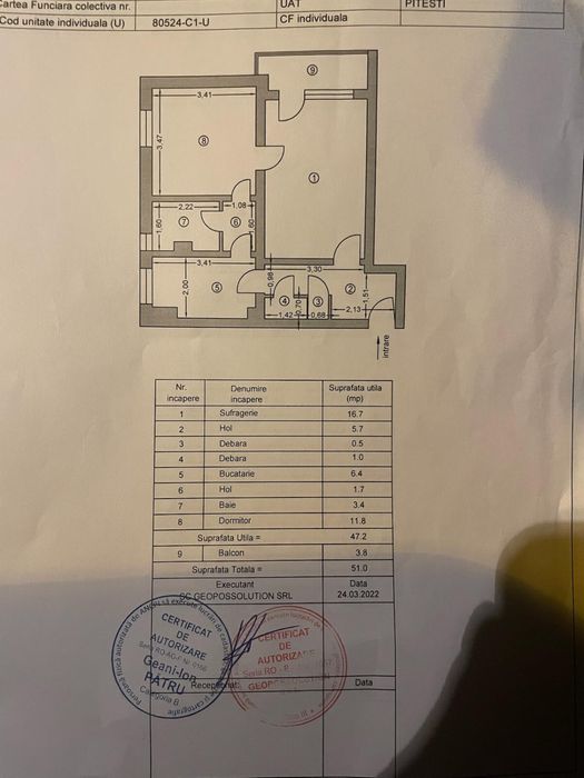 Apartament 2 camere 51 mp renovat integral