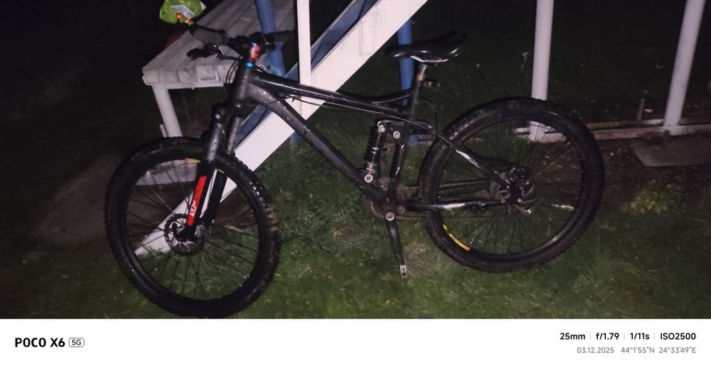 Bicicleta mtb dau și la chimb