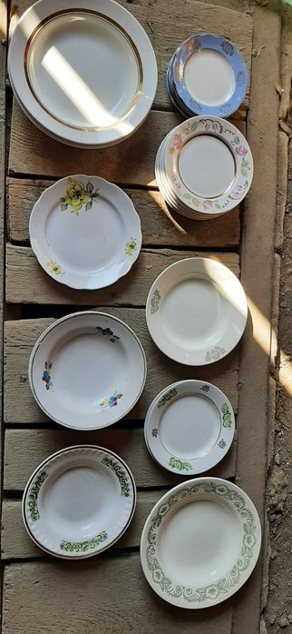 Фарфоровые тарелки