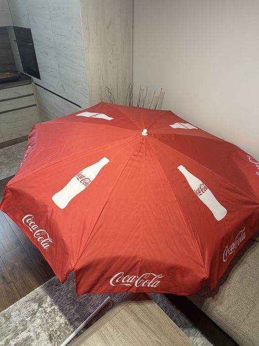 Градински или плажен чадър Кока кола и Спрайт