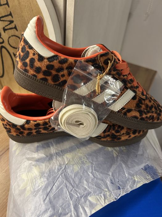 Adidas Samba OG leopard print