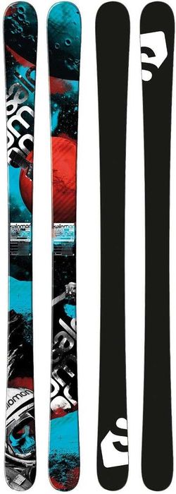 Нови ски Salomon Ripper twin tip,  161см +  автомати Marker Griffon