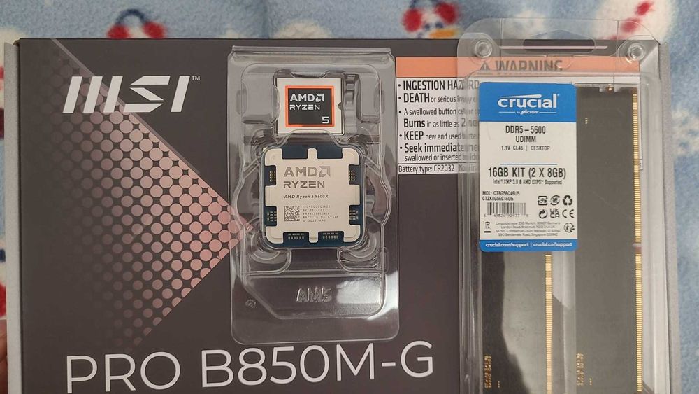 Ryzen 5600X+B450MB+DDR4 3200 8GB×2セット ryzen 5 5600x kit - Componente Laptop-PC la preț mic | OLX.ro