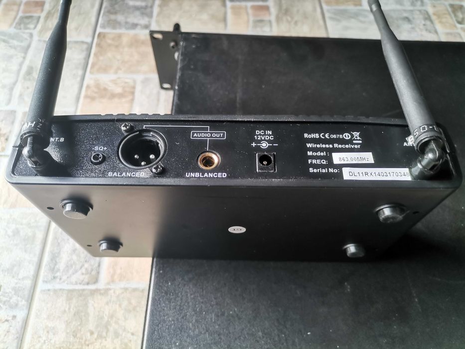 Sistem wireless pentru instrumente Pronomic UHF 11 nou.