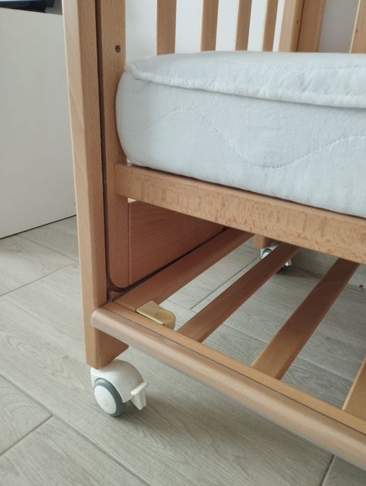 Pătuț Co-sleeping Treppy Mini + saltea pe comandă