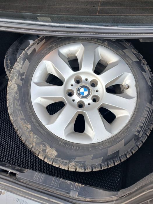 Зимные шины с дисками на БМВ