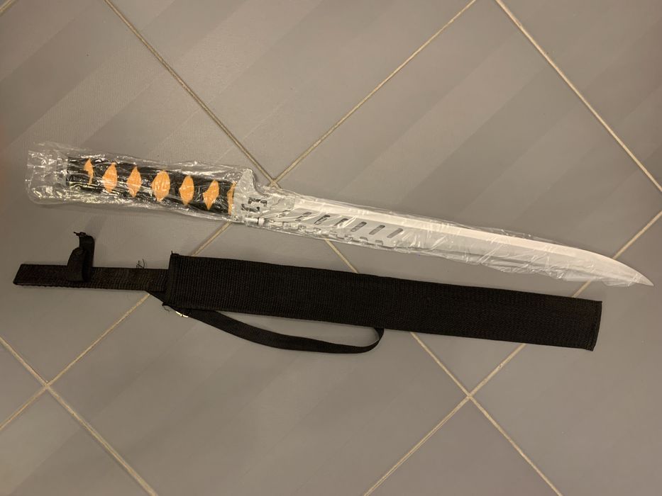 Sabie japoneza sekizo cu lanterna teaca cadou 70cm Bucuresti