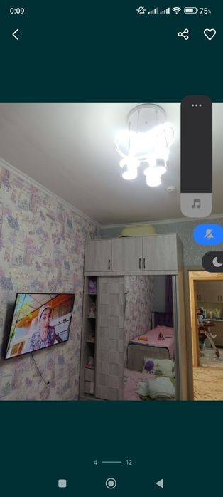 Новостройка квартира 3 хонали 83 КВ.метр срочно сотилади