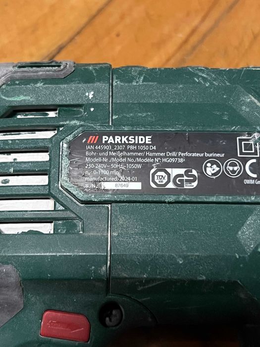 Перфоратор Parkside