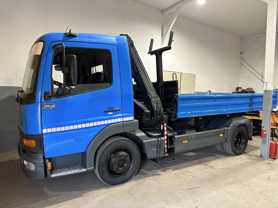 Mercedes atego 815 ~ macara ~ basculabil 3 parti