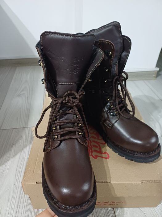 Bocanci militari,piele