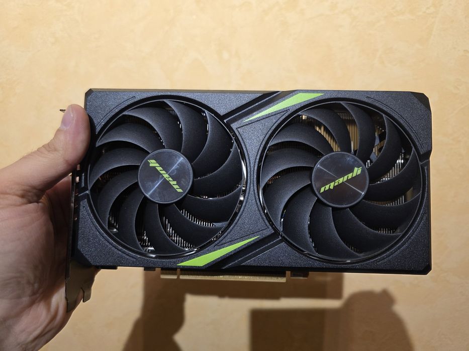 Видеокарта Manli RTX 5060 8gb  GDDR7. Возможен обмен. Доставка.