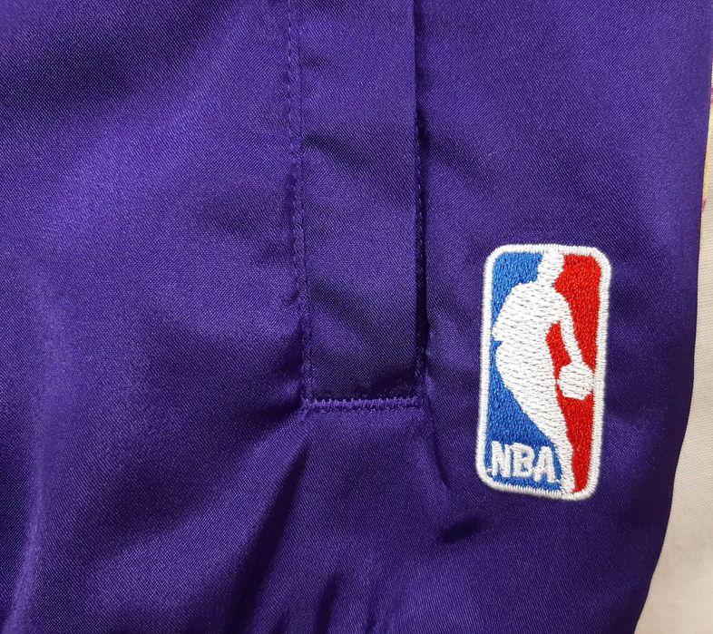 Adidas NBA LA Lakers Satin Bomber - Оригинално мъжко яке размер M