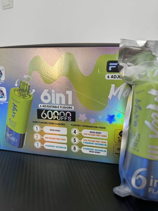 Fizzy 6 in 1 reincarcabil